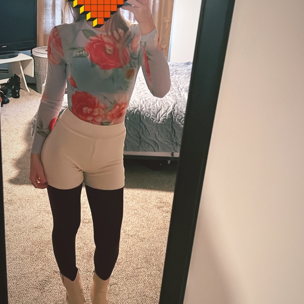 Floral bodysuit